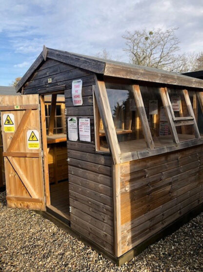 8x8 Double Potting Shed (Ex Display) - Image 3