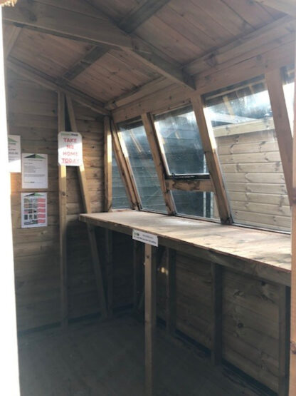 8x8 Double Potting Shed (Ex Display) - Image 5