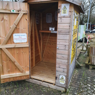 Apex shed 4 x 4 Exterior 1