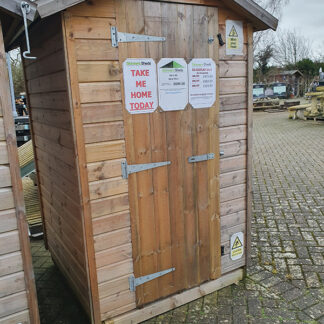 Apex shed 4 x 4 Exterior 2