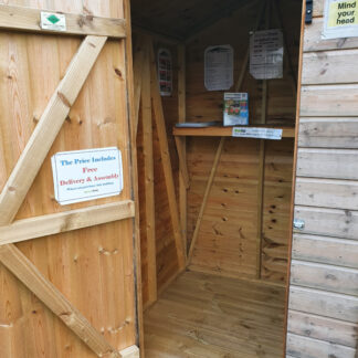 Apex shed 4 x 4 internal 1
