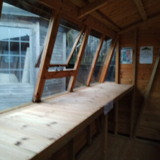 EX-DIS SEVENOAKS 8 X 10 DOUBLE POTTING SHED 3