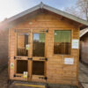 8 x 6 Budget plain summerhouse (Ex Display)
