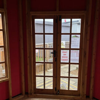 FRE CORNER PENT SH 8x8 int view on door-windows
