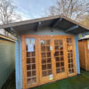 3M x 3M Untreated Interlocking Faversham Log Cabin (28mm walls) (Ex Display) - Image 2
