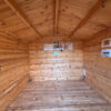 3M x 3M Untreated Interlocking Faversham Log Cabin (28mm walls) (Ex Display) - Image 4