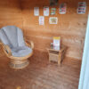 3M x 3M Untreated Interlocking Hastings Log Cabin (28mm Walls) (Ex Display) - Image 8