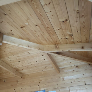 hastings cabin internal roof