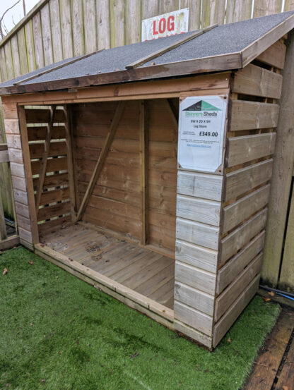 6x2 Log Store (Ex Display) - Image 2