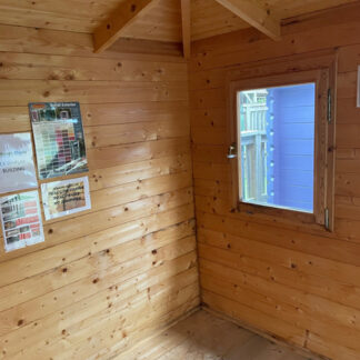 London cabin 28mm 2.6mtr x 2.6mtr ex display Stevenage