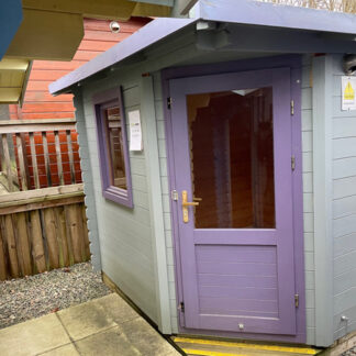 London cabin 28mm ex display Stevenage 2.6mtr x 2.6mtr