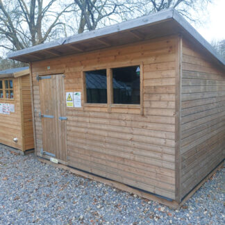 Pent workshop 12x8 outside pic 2