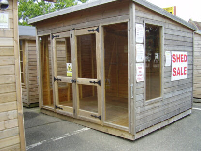 10 X 8 Pent Budget Studio Summerhouse (Ex Display)
