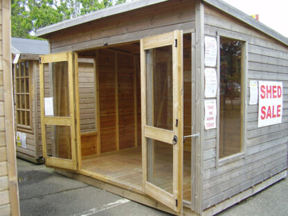 10 X 8 Pent Budget Studio Summerhouse (Ex Display) - Image 2