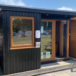 12×10 Contemporary Garden Room Open front