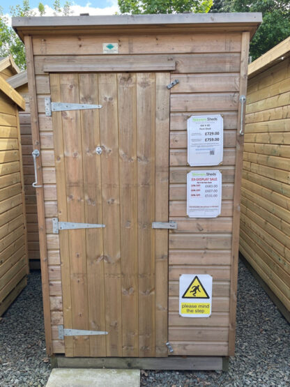 4x4 Pent Shed (Ex Display)