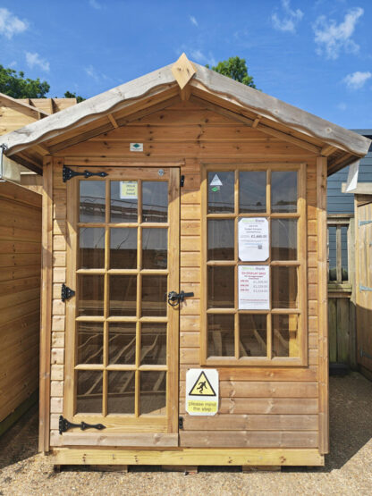 6x6 Georgian Budget Summerhouse (Ex Display)