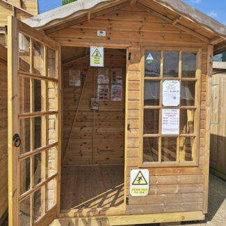 6x6 budget georgian summerhouse 2