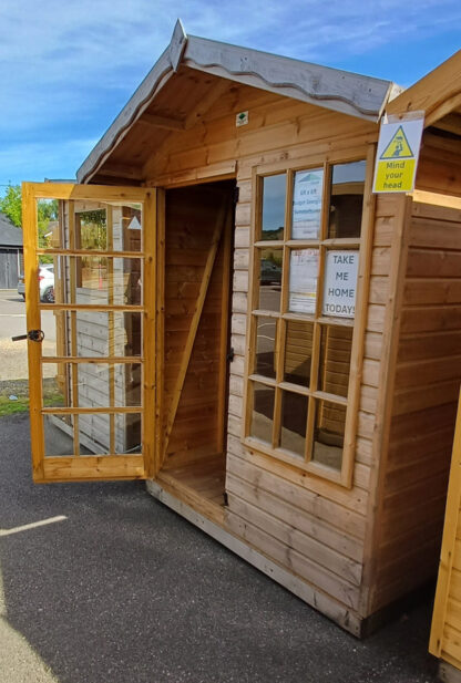 6ft x 6ft Budget Georgian Summerhouse (Ex Display) - Image 2