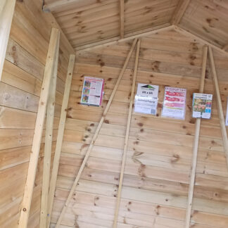 6x6 Budget Georgian Summerhouse Internal 1