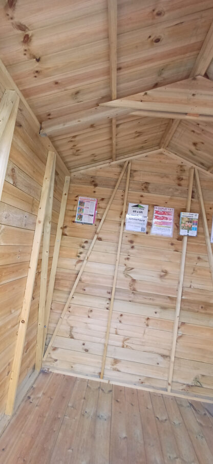 6ft x 6ft Budget Georgian Summerhouse (Ex Display) - Image 3