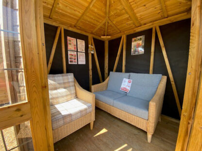 7 x 7 Corner Belvoir Summerhouse (Ex Display) - Image 3