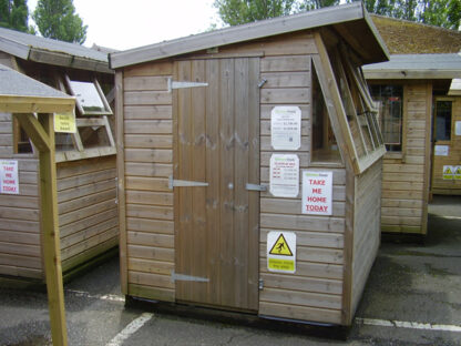 8 X 6 Single Potting Shed (Ex Display) - Image 2