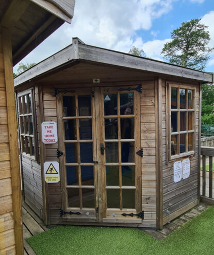 7 x 7 Corner Belvoir Summerhouse (Ex Display)