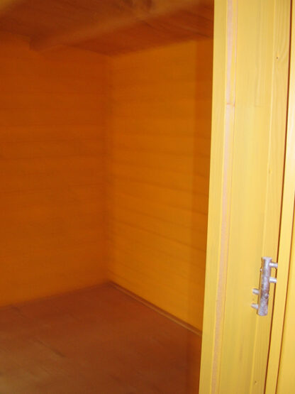 9m x 3.5m Woking Untreated Interlocking Log Cabin (44mm Walls) (Ex Display) - Image 7