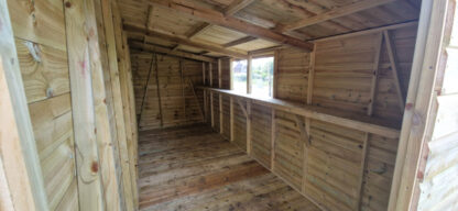 16 x 6 Reverse Pent Shed (Factory Seconds) - Image 7