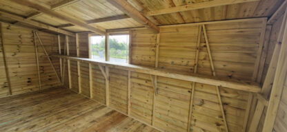 16 x 6 Reverse Pent Shed (Factory Seconds) - Image 6