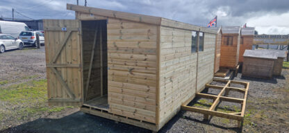 16 x 6 Reverse Pent Shed (Factory Seconds) - Image 2