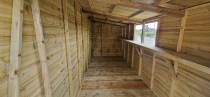 16 x 6 Reverse Pent Shed (Factory Seconds) - Image 5