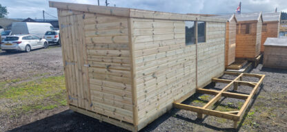 16 x 6 Reverse Pent Shed (Factory Seconds)