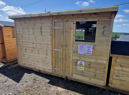 12 x 8 Pent Shed (Factory Seconds)