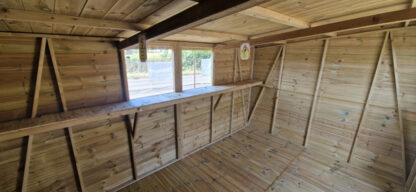 12 x 8 Pent Shed (Factory Seconds) - Image 6